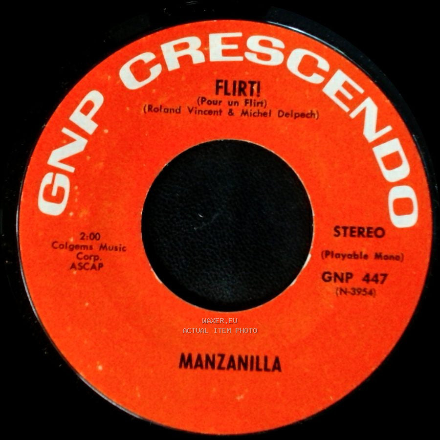Manzanilla - Medway Magic / Flirt! (Pour Un Flirt) side A