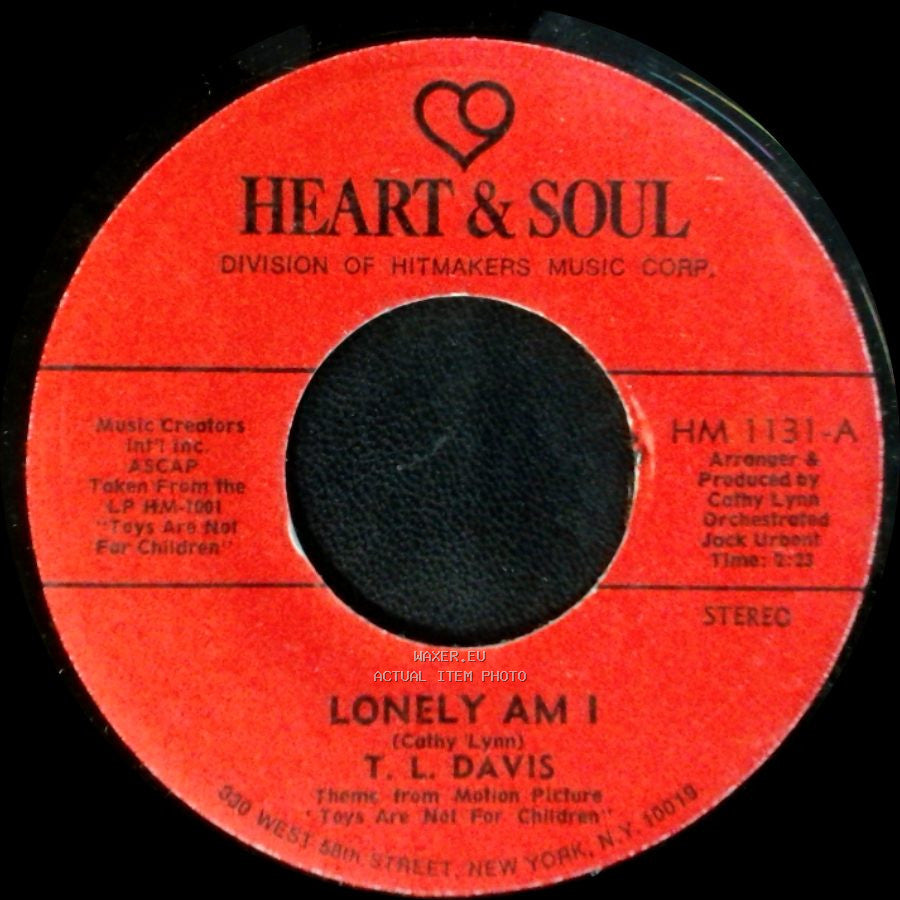 T. L. Davis - Lonely Am I / Cathy side A