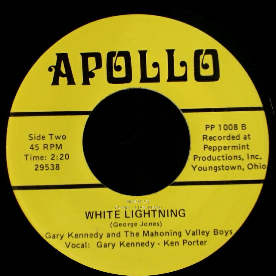 Gary Kennedy And The Mahoning Valley Boys - Sing Me Back Home / White Lightning side B