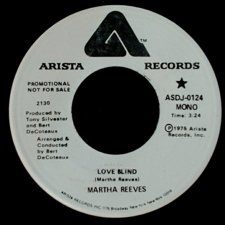 Martha Reeves - Love Blind / Love Blind side A