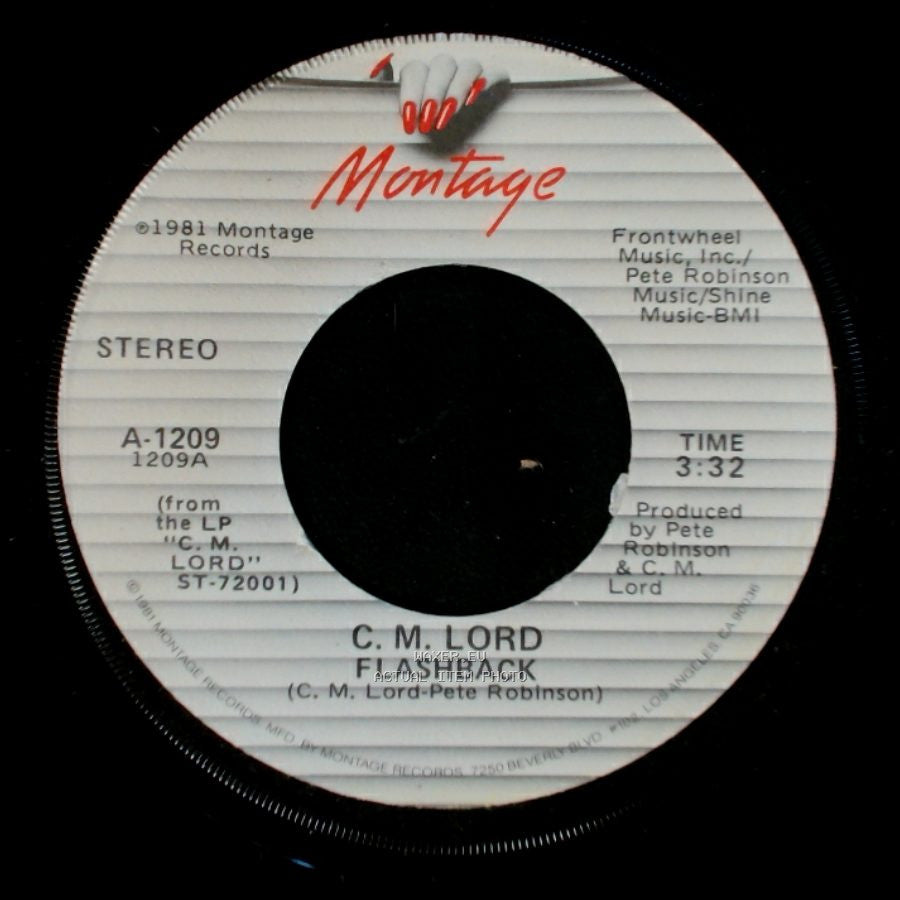 C. M. Lord - Flashback / Don't Run Me Away side A