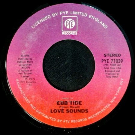 Love Sounds - Sounds Of Love / Ebb Tide / Love Sounds side A