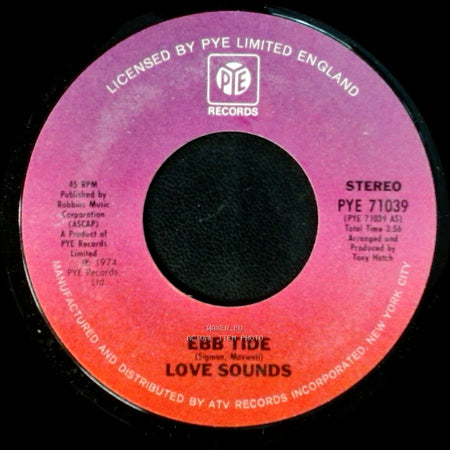 Love Sounds - Sounds Of Love / Ebb Tide / Love Sounds side A
