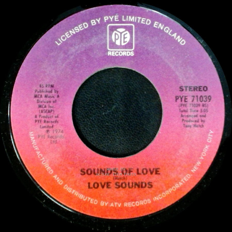 Ebb Tide - Love Sounds / Unknown Title B side B