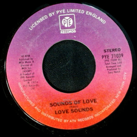 Ebb Tide / Love Sounds - Love Sounds / Sounds Of Love side B