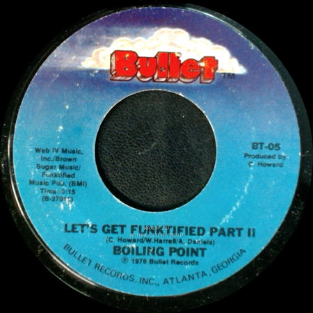 Boiling Point - Let's Get Funktified Part I / Let's Get Funktified Part Ii side B