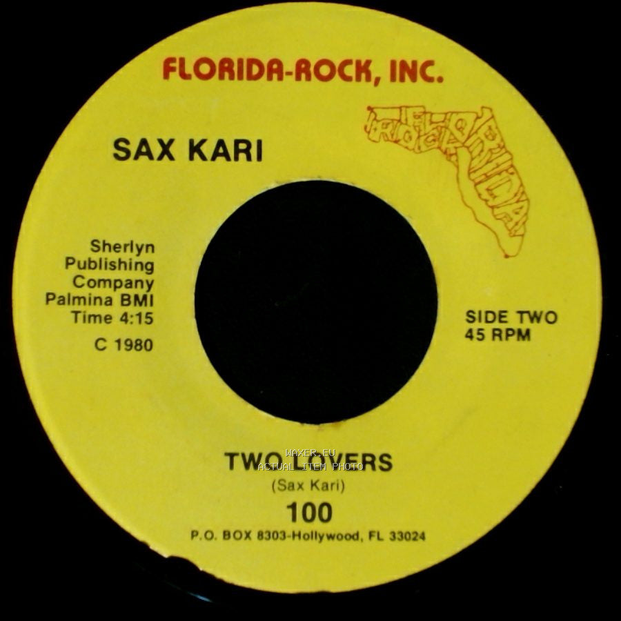 Sax Kari - Slow Down Baby / Two Lovers side B