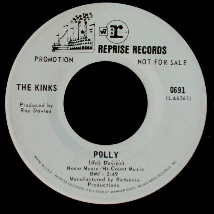 The Kinks - Polly / Wonderboy side A