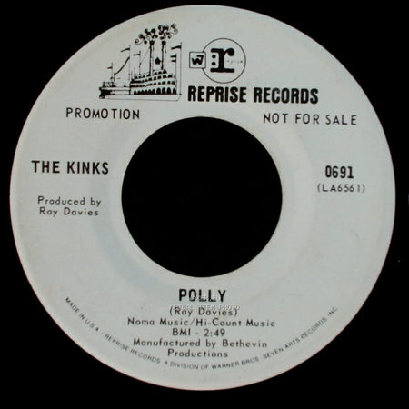 The Kinks - Polly / Wonderboy side A