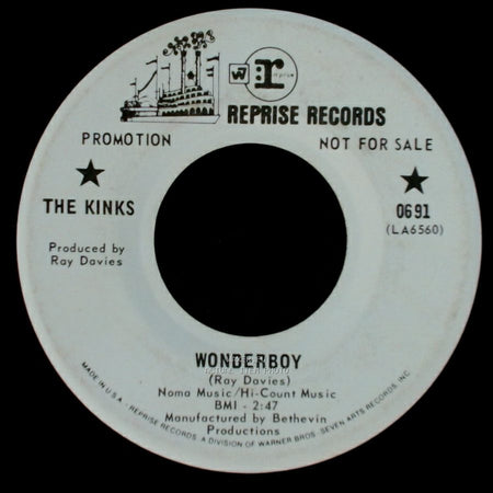 The Kinks - Polly / Wonderboy side B