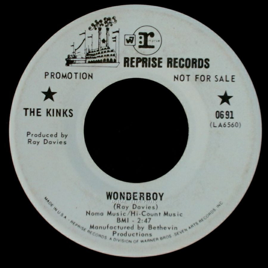 The Kinks - Polly / Wonderboy side B