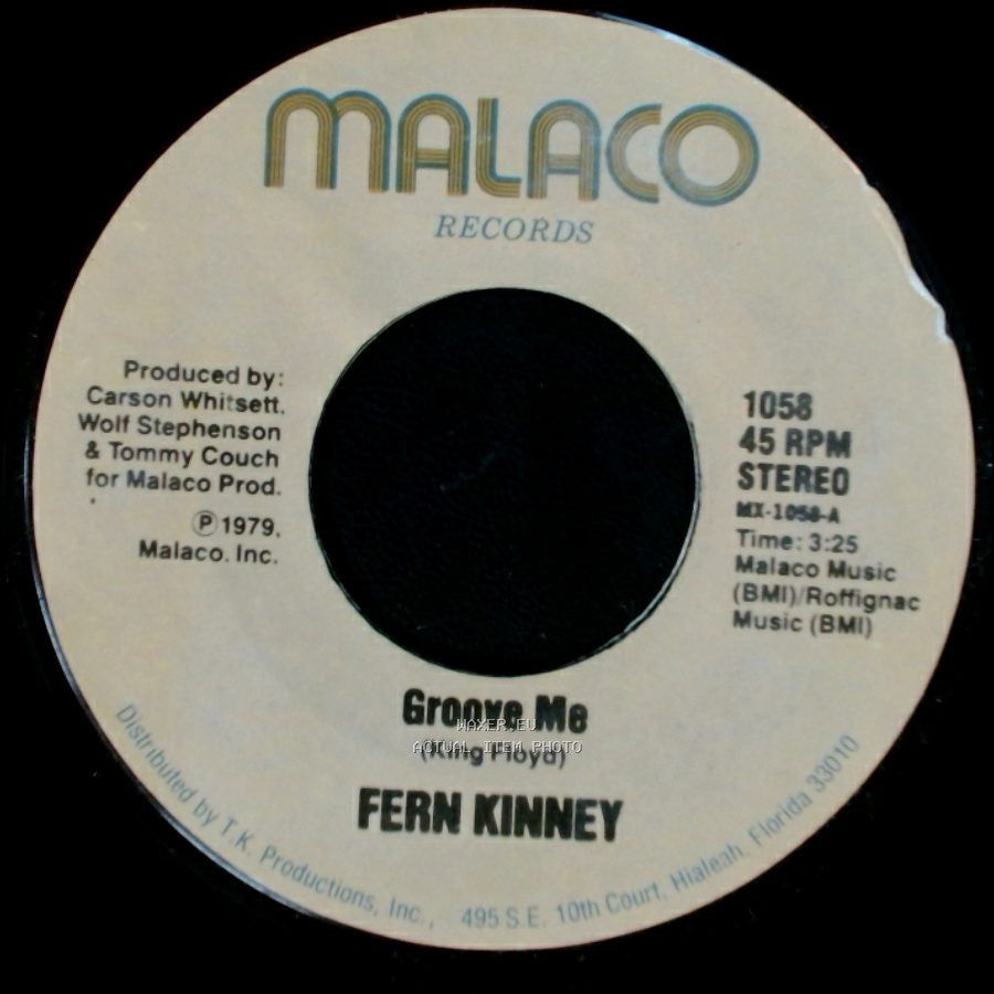 Fern Kinney - Let's Keep It Right There / Groove Me side B