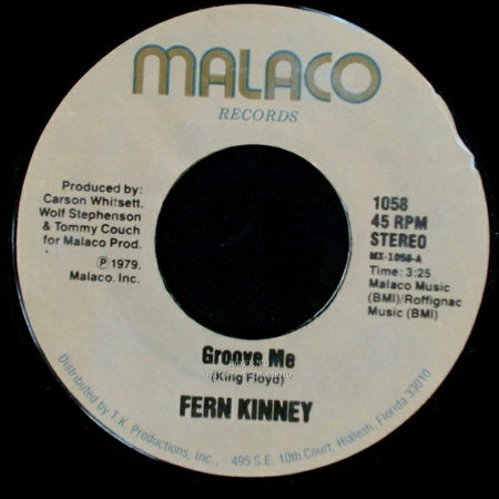 Fern Kinney - Let's Keep It Right There / Groove Me side B