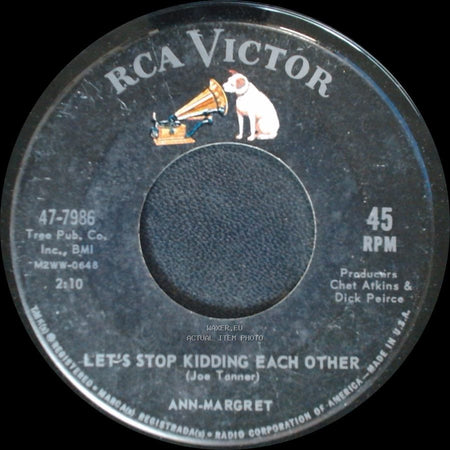 Ann-Margret - What Am I Supposed To Do / Let's Stop Kidding Each Other side B