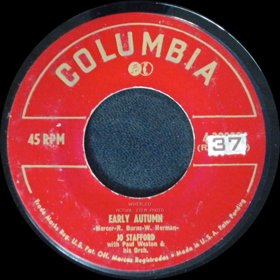 Jo Stafford - Early Autumn / Jambalaya side A