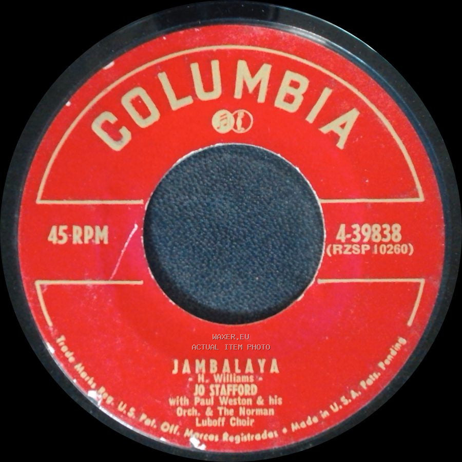 Jo Stafford - Early Autumn / Jambalaya side B