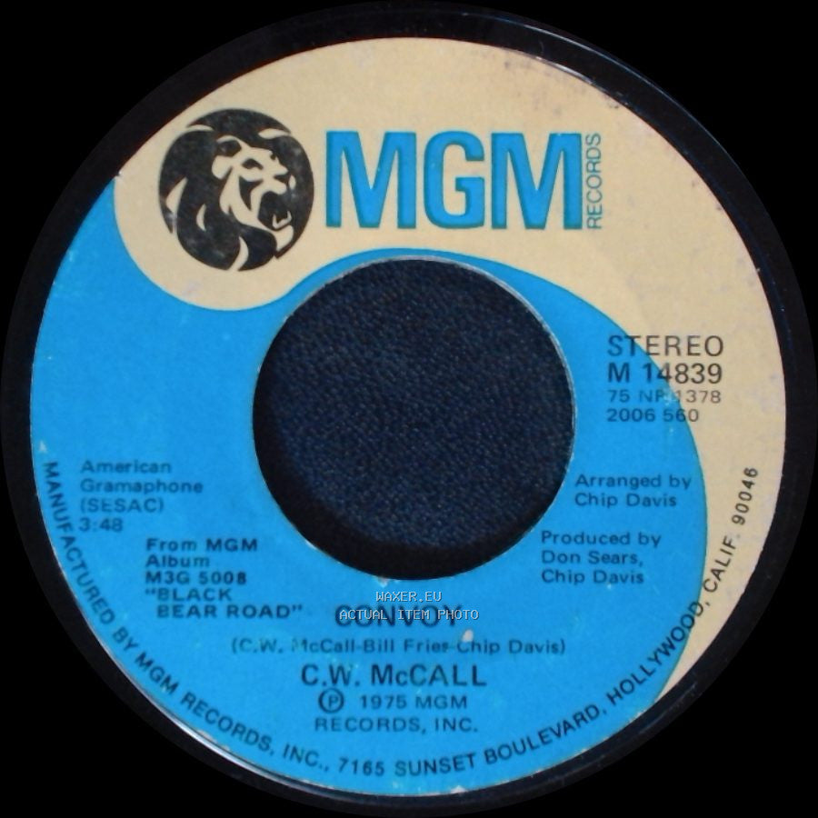 C.W. Mccall - Convoy / Long Lonesome Road side A