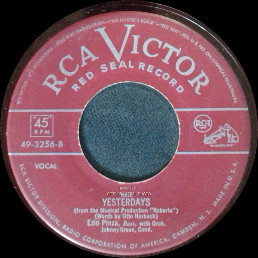 Ezio Pinza - Yesterdays / September Song side A