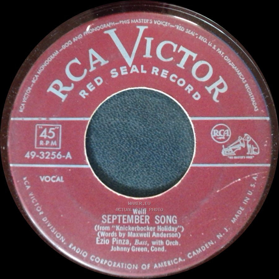Ezio Pinza - Yesterdays / September Song side B