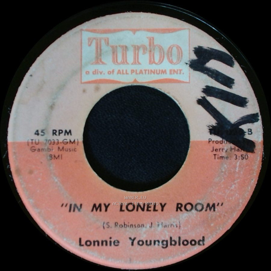 Lonnie Youngblood - Sweet Sweet Tootie / In My Lonely Room side B