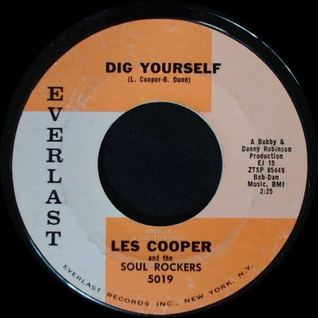 Les Cooper And The Soul Rockers - Dig Yourself / Wiggle Wobble side A