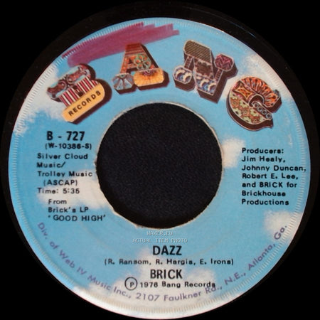 Brick - Southern Sunset / Dazz side B