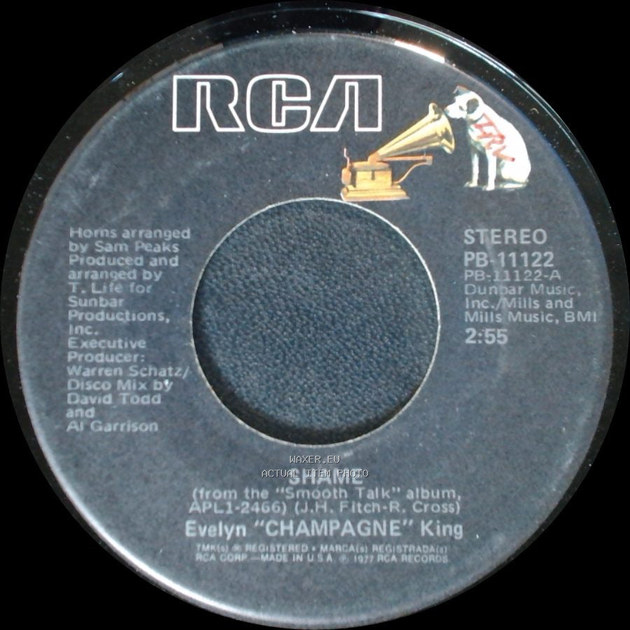 Evelyn "Champagne" King - Dancin' Dancin' Dancin' / Shame side B