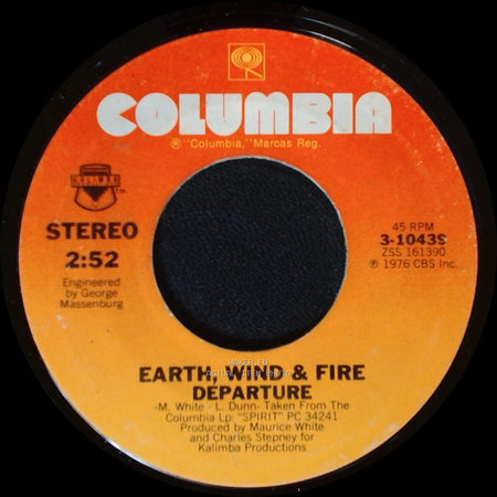 Earth, Wind & Fire - Departure / Saturday Nite side A