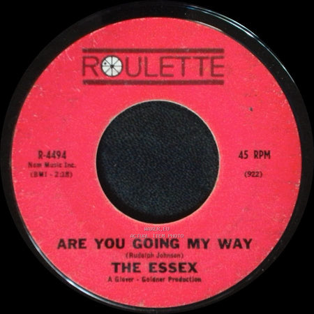 The Essex - Easier Said Than Done / Are You Going My Way side B