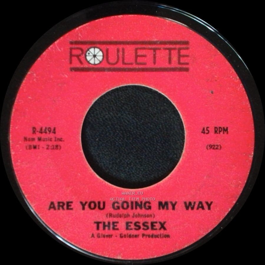The Essex - Easier Said Than Done / Are You Going My Way side B