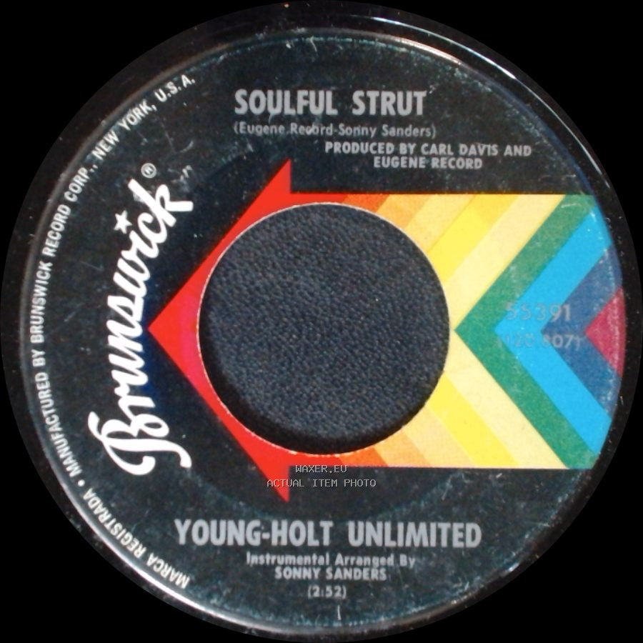 Young-Holt Unlimited - Soulful Strut / Country Slicker Joe side A