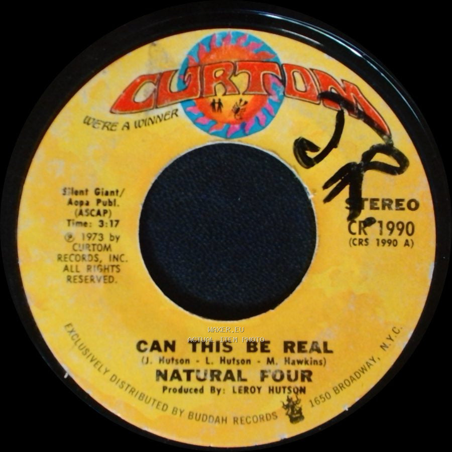 Natural Four - Try Love Again / Can This Be Real side B