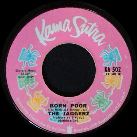 The Jaggerz - Born Poor / The Rapper side A