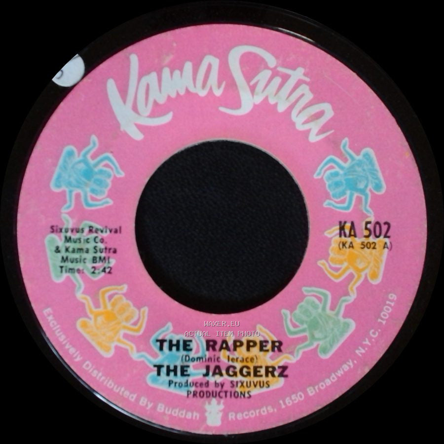 The Jaggerz - Born Poor / The Rapper side B