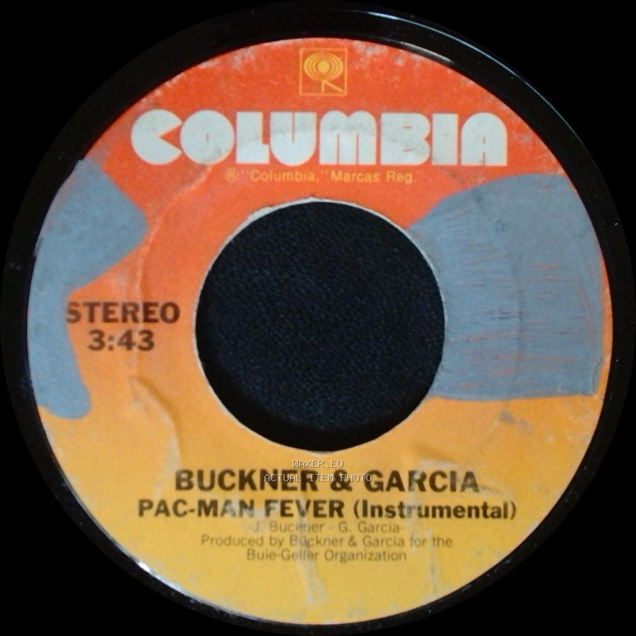 Buckner & Garcia - Pac-Man Fever / Pac-Man Fever (Instrumental) side B