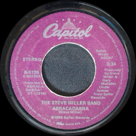 The Steve Miller Band - Abracadabra / Baby Wanna Dance side A