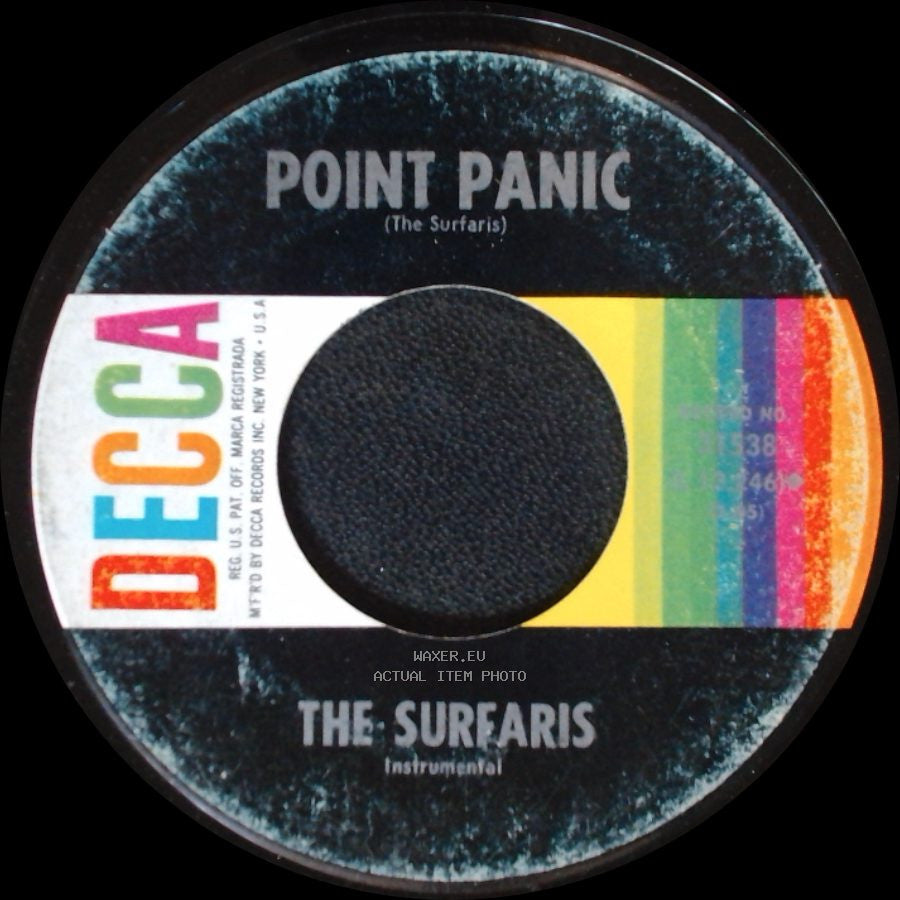 The Surfaris - Point Panic / Waikiki Run side A