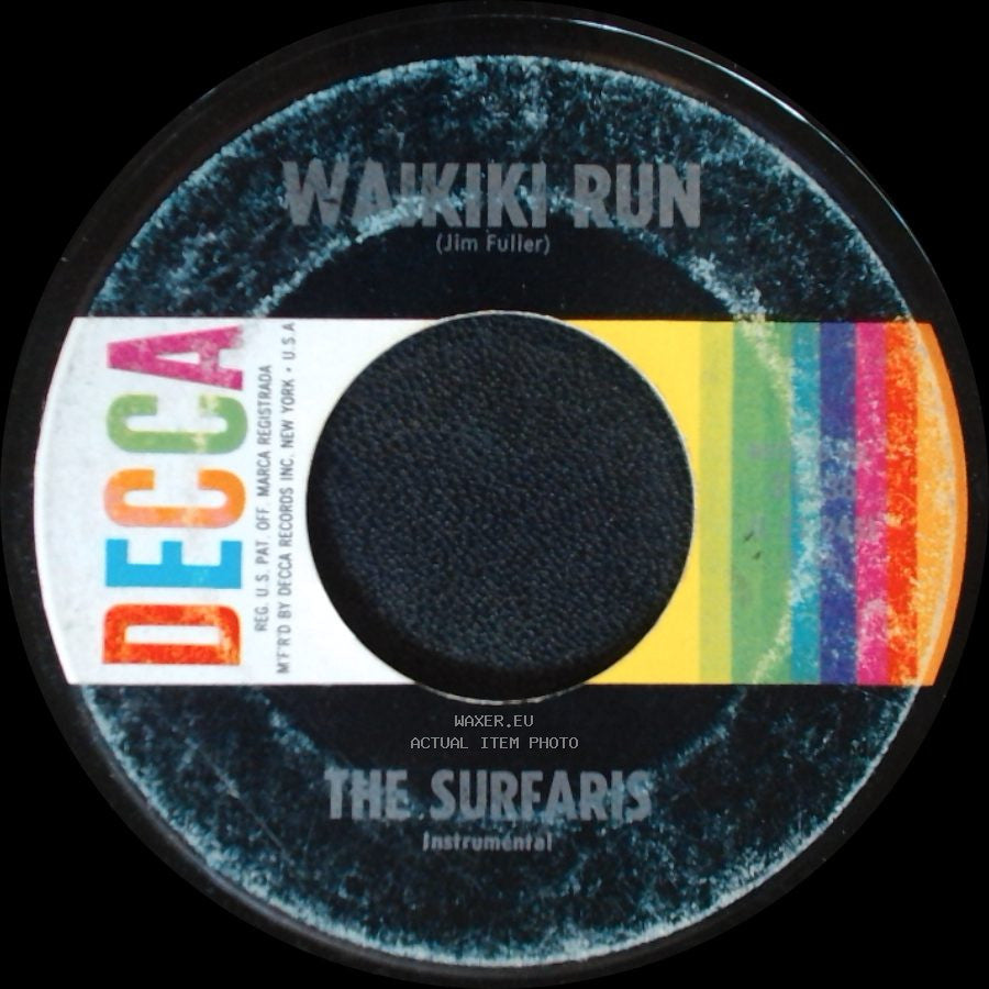 The Surfaris - Point Panic / Waikiki Run side B