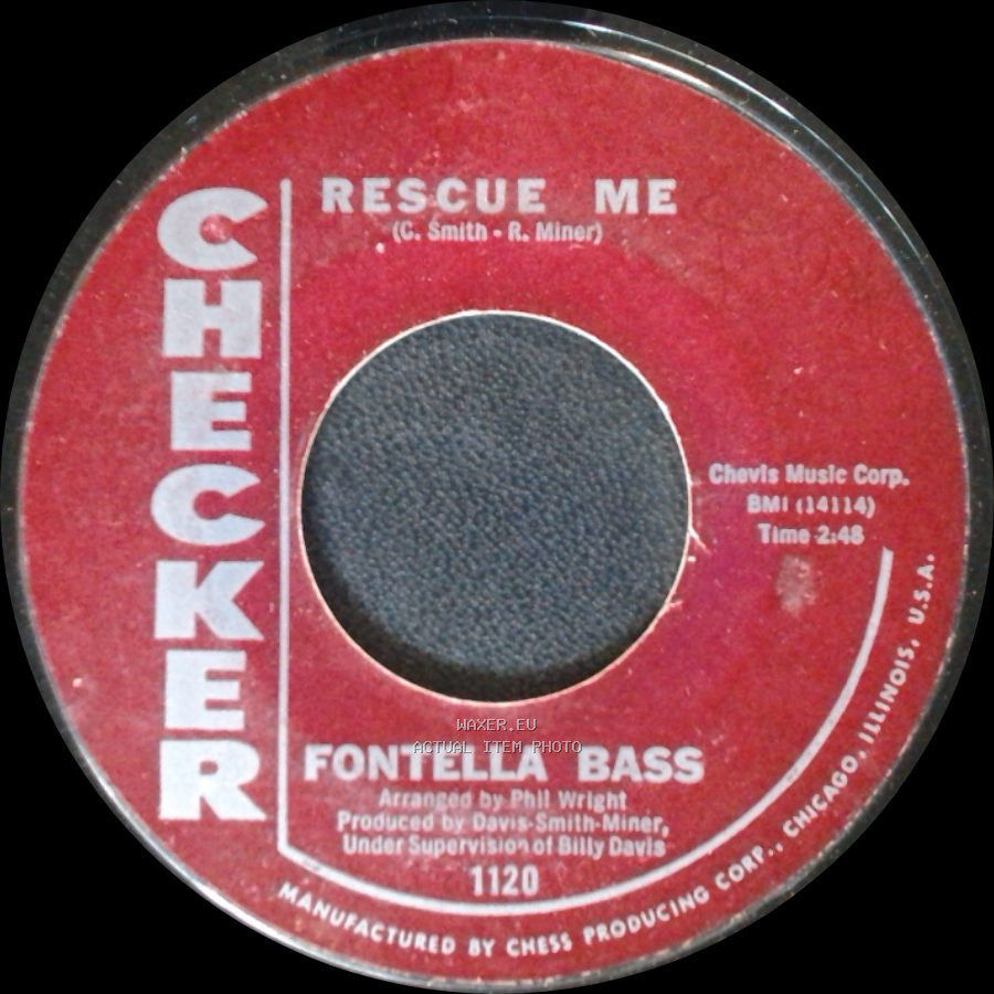 Fontella Bass - Rescue Me / Soul Of The Man side A