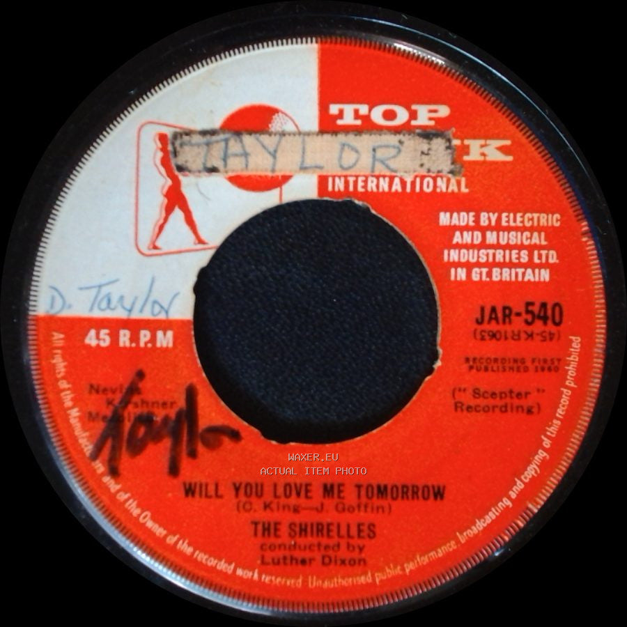The Shirelles - Will You Love Me Tomorrow / Boys side A
