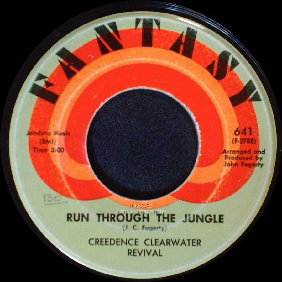 Creedence Clearwater Revival - Up Around The Bend / Run Through The Jungle side B