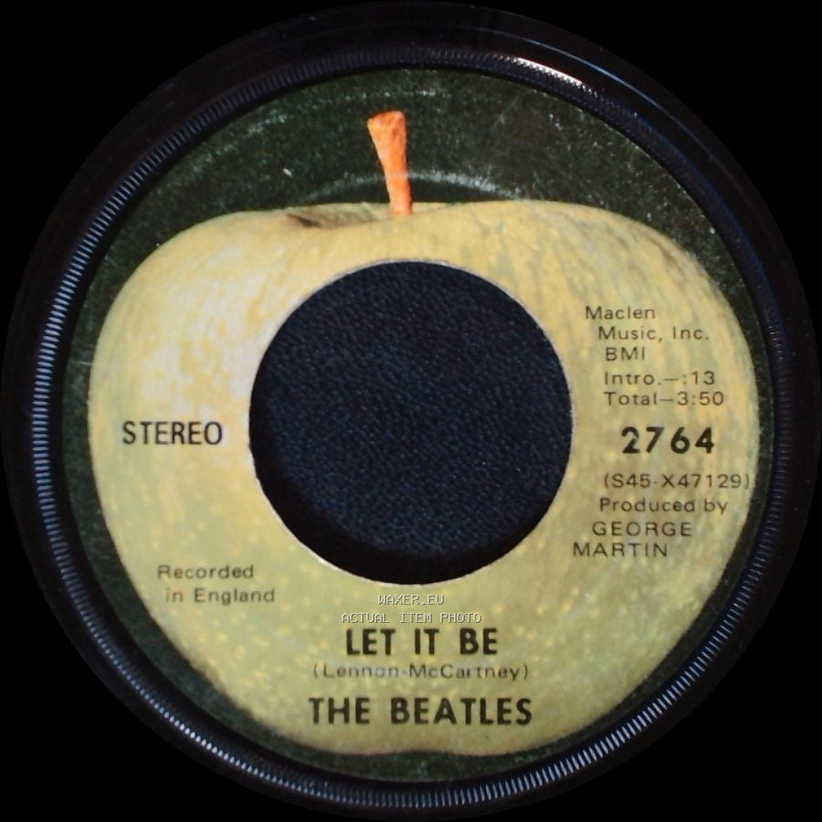 The Beatles - You Know My Name (Look Up My Number) / Let It Be side B