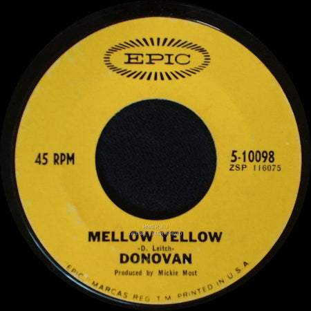 Donovan - Sunny South Kensington / Mellow Yellow side B