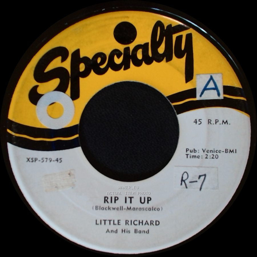 Little Richard And His Band - Rip It Up / Ready Teddy side A