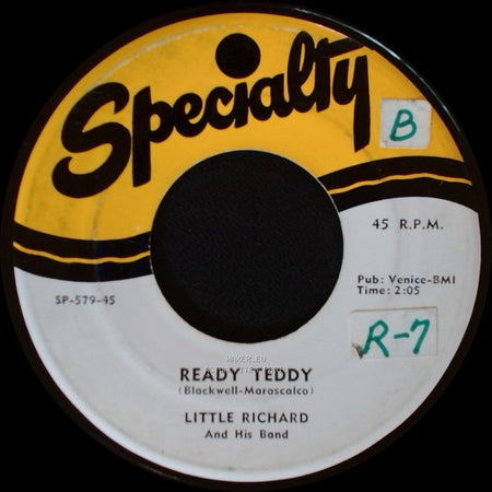 Little Richard And His Band - Rip It Up / Ready Teddy side B