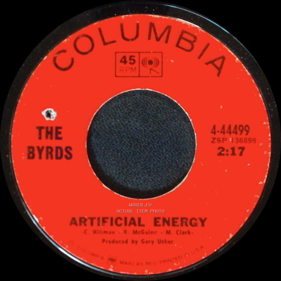 The Byrds - Artificial Energy / You Ain't Going Nowhere side A
