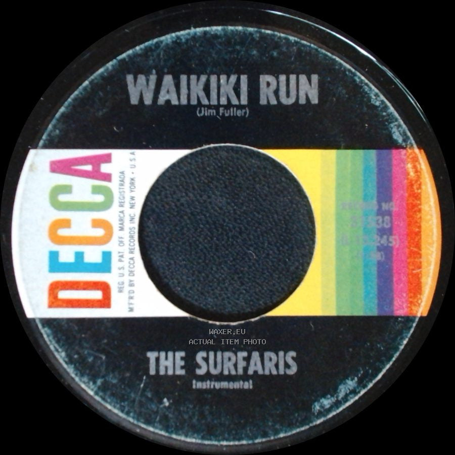 The Surfaris - Waikiki Run / Point Panic side A