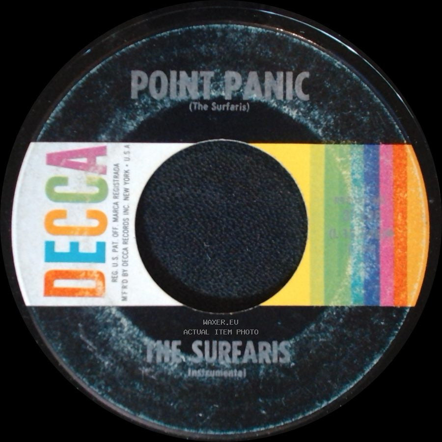 The Surfaris - Waikiki Run / Point Panic side B
