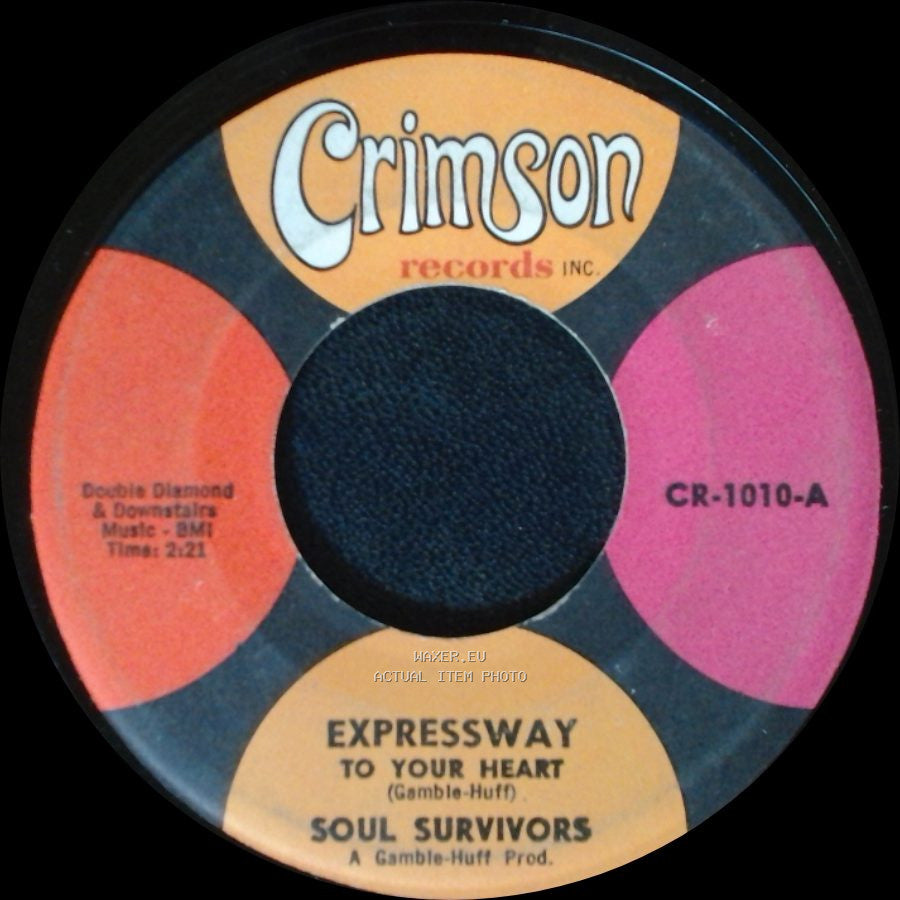 Soul Survivors - Expressway To Your Heart / Hey Gyp side A