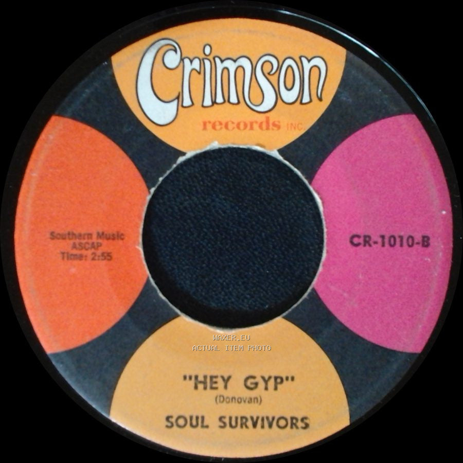 Soul Survivors - Expressway To Your Heart / Hey Gyp side B